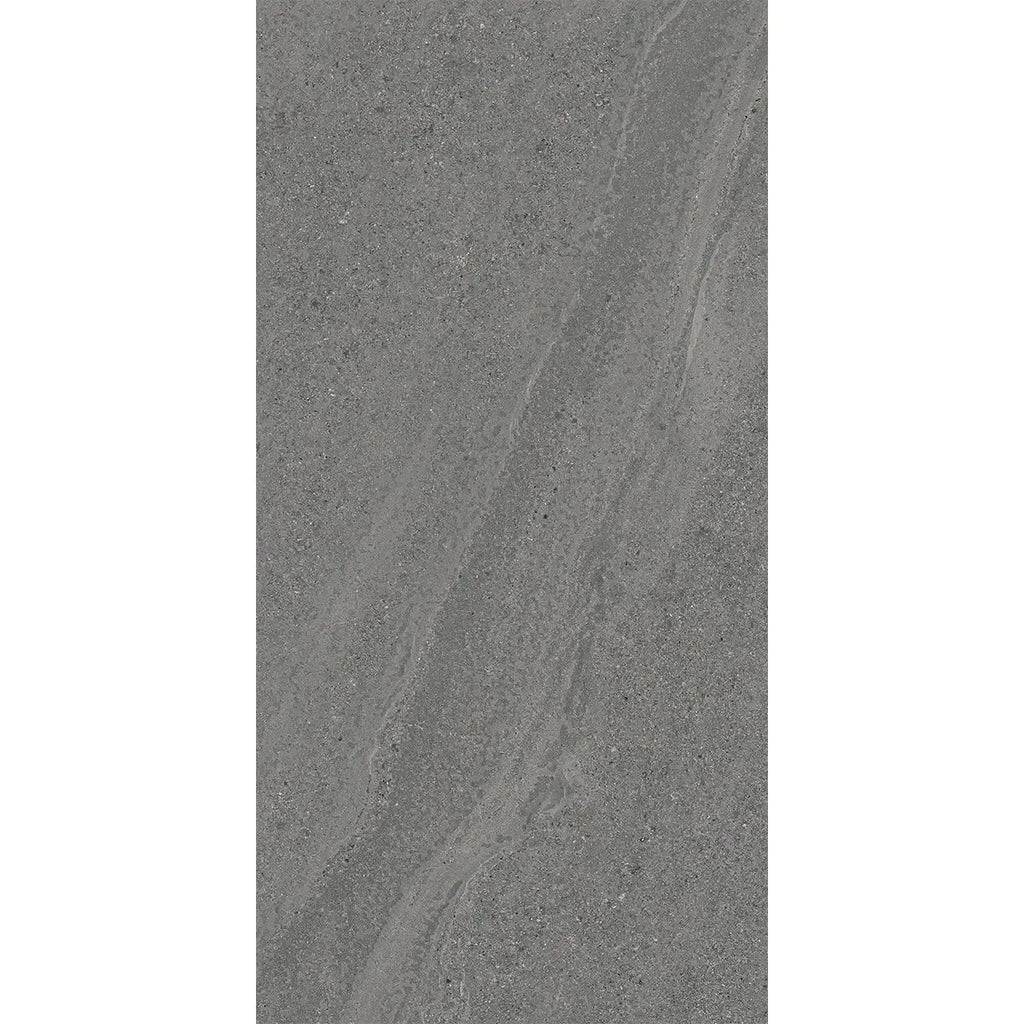 Newport Anthracite Concrete Look Porcelain Tile 12x24 | Tile Club