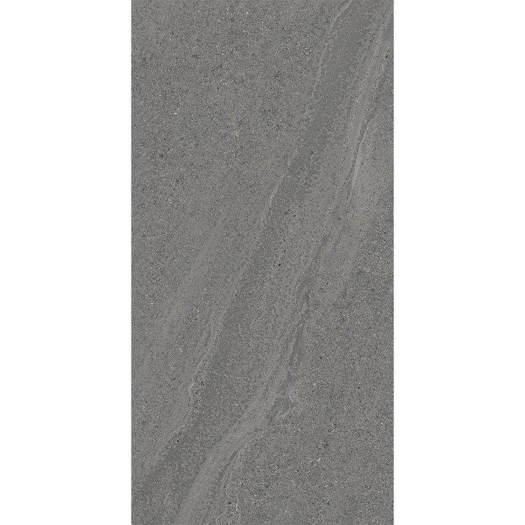 Newport Anthracite Concrete Look Porcelain Tile 12x24 | Tile Club