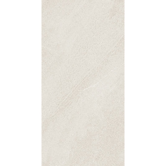 Newport White Concrete Look Porcelain Tile 12x24 | Tile Club