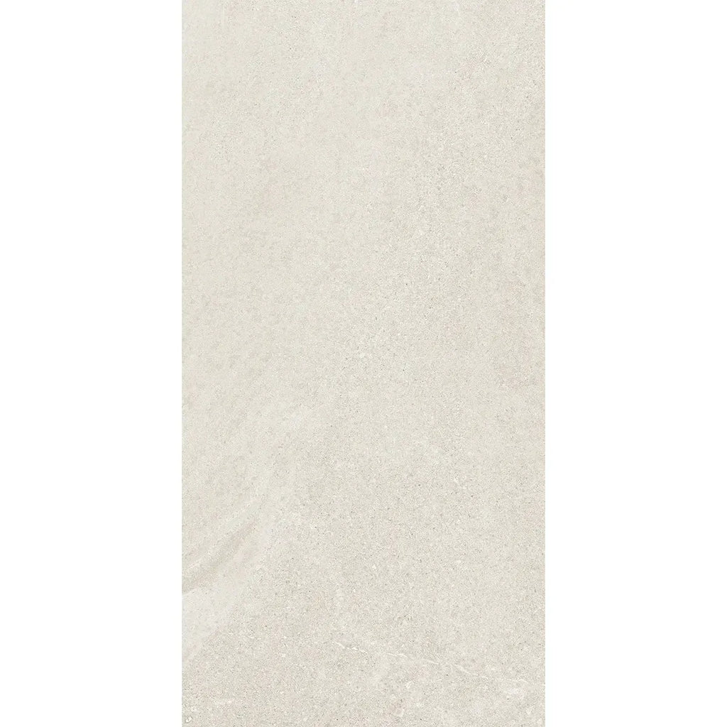 Newport White Concrete Look Porcelain Tile 12x24 | Tile Club