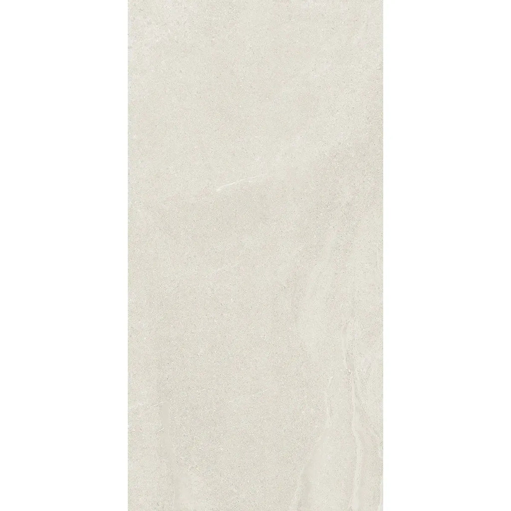 Newport White Concrete Look Porcelain Tile 24x48 | Tile Club