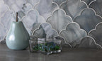 Sea Glass Cloud Blue Mosaic Tile | Tile Club