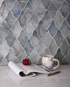 Sea Mosaic Tile Backsplash
