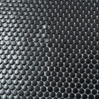 Matte Black Buttons Porcelain Penny Round Tile | Tile Club