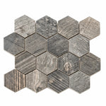 Gems Agata Hex Wood-Look Tile