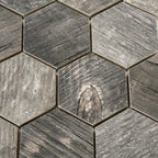 Gems Hex Agata Reclaimed Wood Look Tile | Tile Club