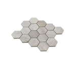 Gems Hex Blanco White Wood Look Tile | Tile Club