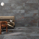 Orenda Dusk Textured 12x48 Large-Format Porcelain Tile | Tile Club