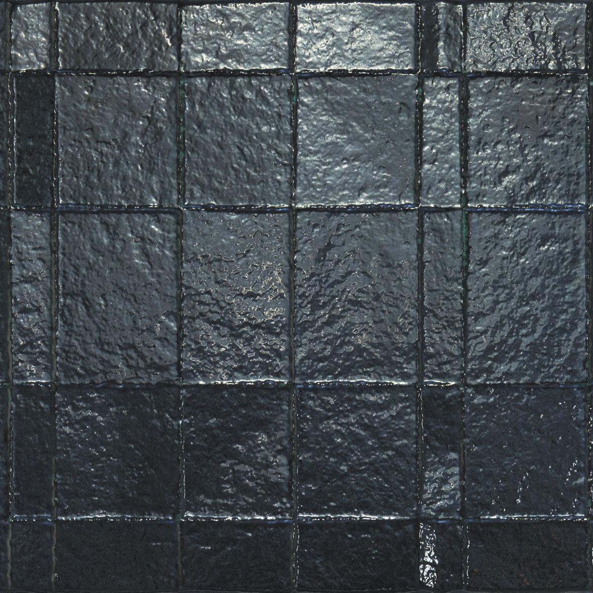 Elements Cobalt Frame Ceramic Wall Tile 18