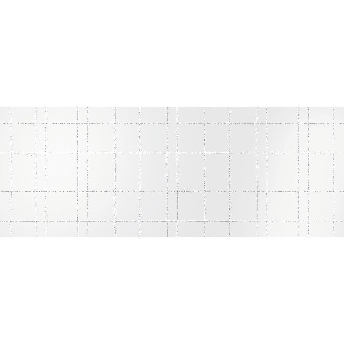 Elements White Frame Matte Ceramic Tile