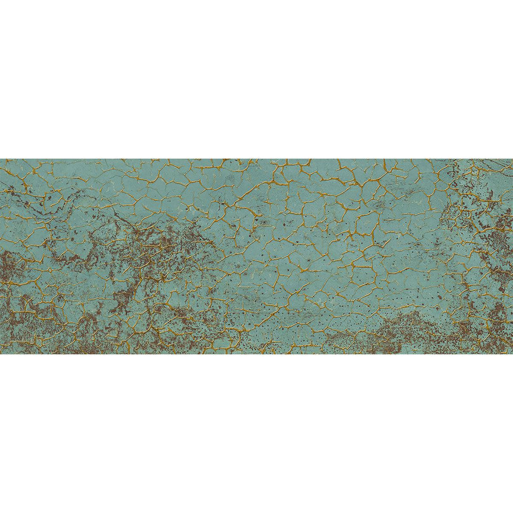 Zinc Green Gold Crackle Ceramic Tile
