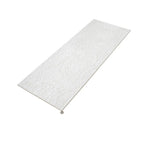 Zinc White Crackle Ceramic Wall Tile 18" x 48" | Tile Club