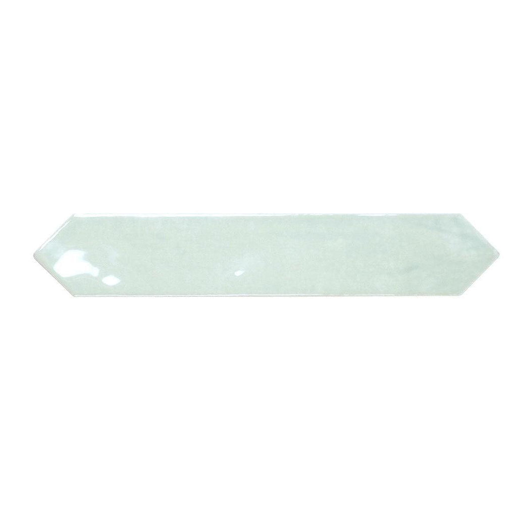 Picchetto Aqua Gloss Ceramic Picket Tile | Tile Club