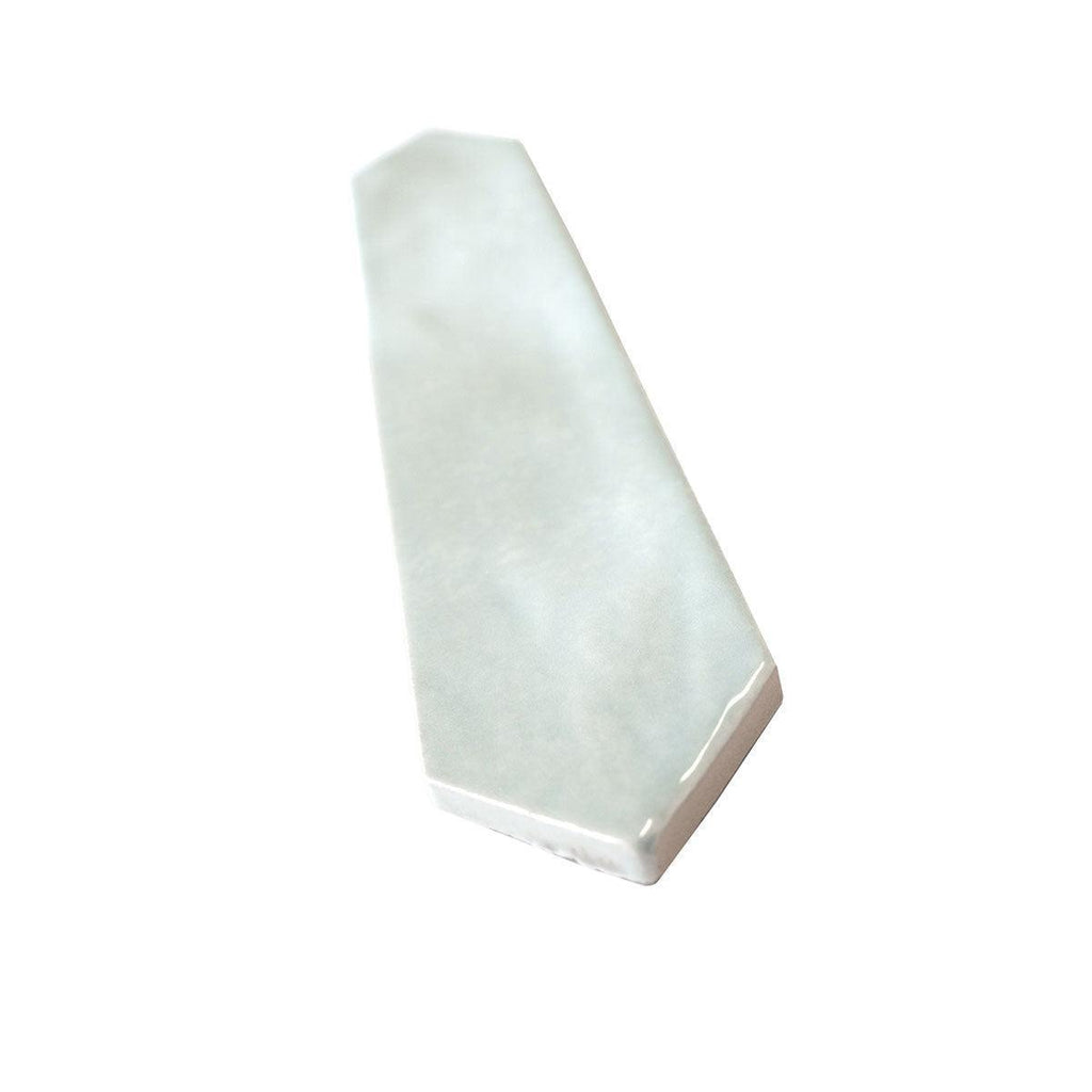 Picchetto Aqua Gloss Ceramic Picket Tile | Tile Club