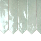 Picchetto Aqua Gloss Ceramic Picket Tile | Tile Club