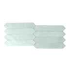 Picchetto Aqua Matte Ceramic Picket Tile | Tile Club