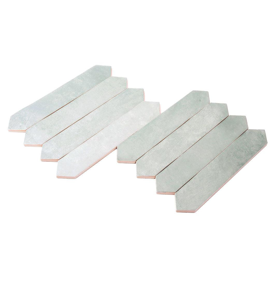 Picchetto Aqua Matte Ceramic Picket Tile | Tile Club