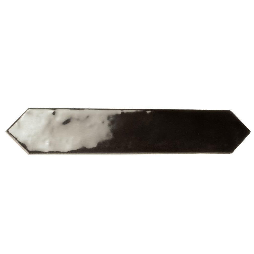 Picchetto Graphite Gloss Ceramic Picket Tile | Tile Club