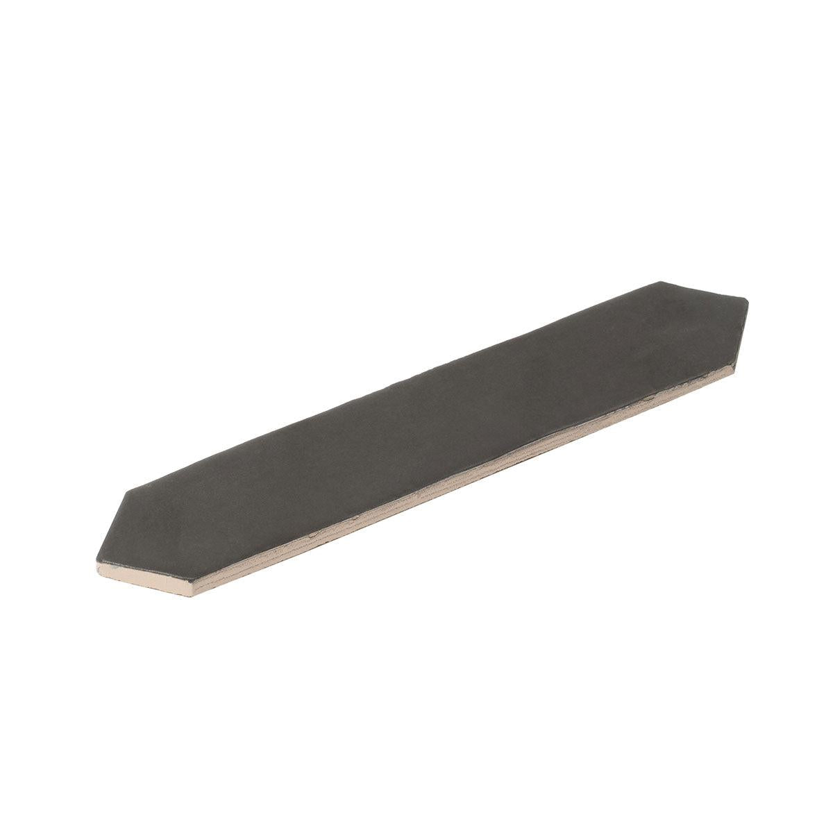 Picchetto Graphite Matte Ceramic Picket Tile | Tile Club