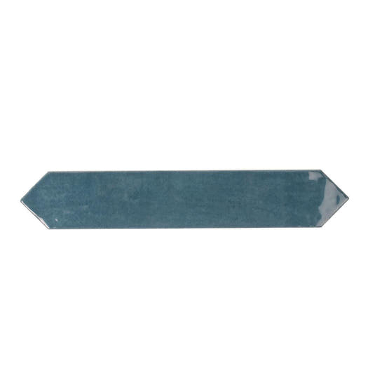 Picchetto Navy Gloss Ceramic Picket Tile | Tile Club