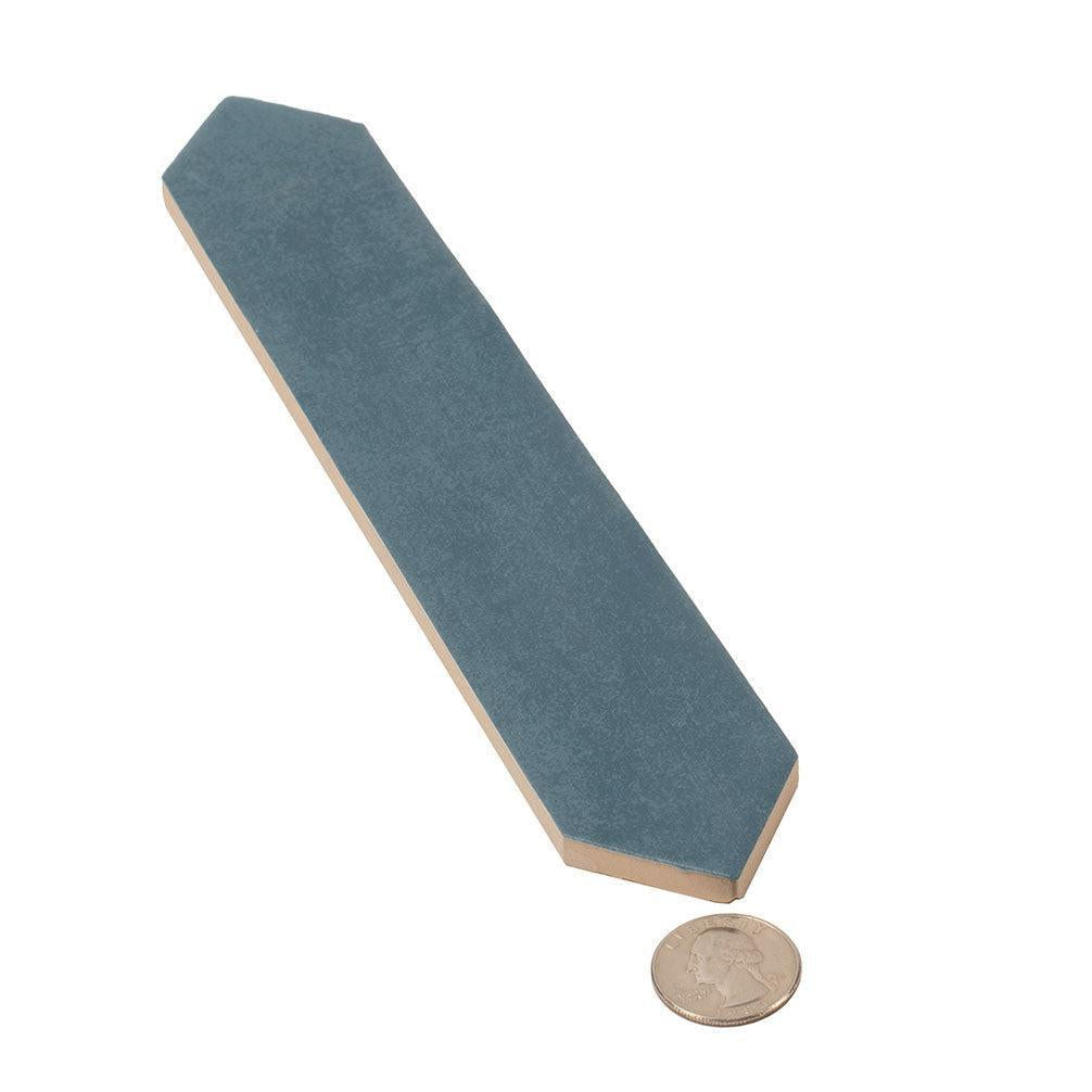 Picchetto Navy Matte Ceramic Picket Tile | Tile Club