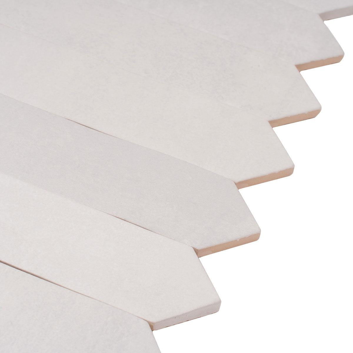 Picchetto Pearl Matte Ceramic Picket Tile | Tile Club