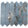 Picchetto Rustic Blue Ceramic Picket Tile