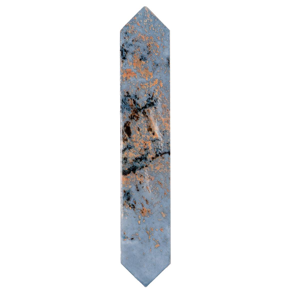 Picchetto Rustic Blue Ceramic Picket Tile | Tile Club
