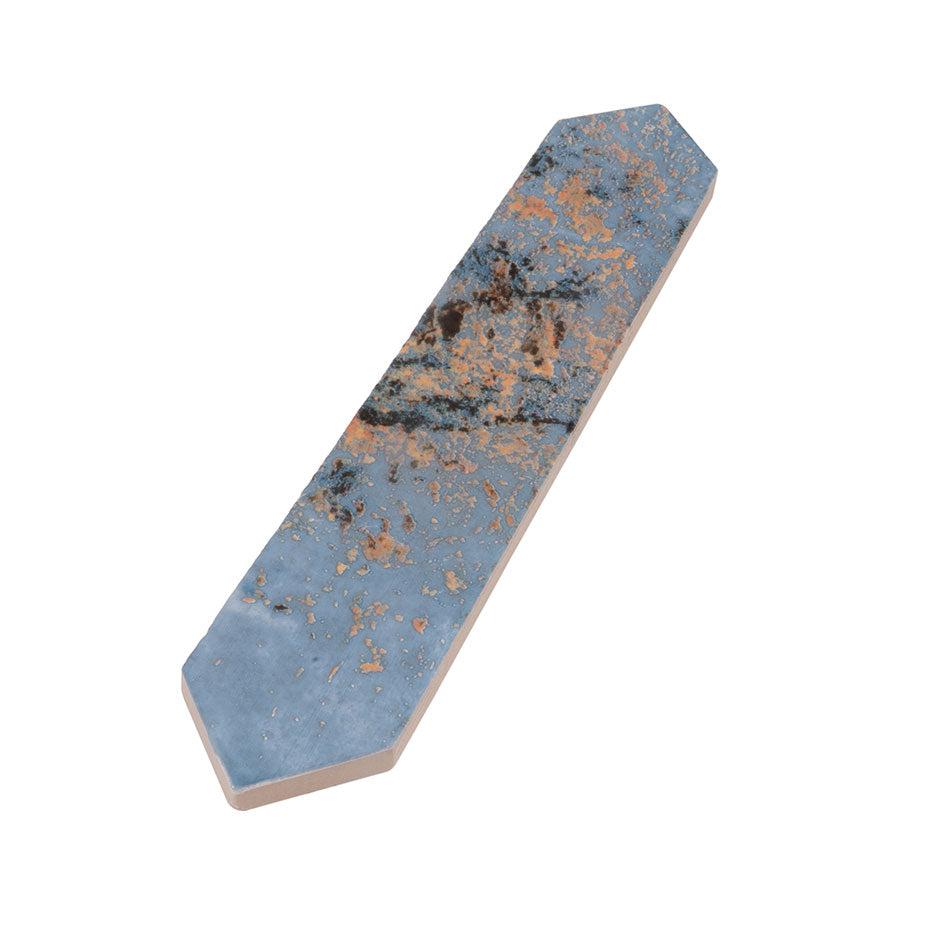 Picchetto Rustic Blue Ceramic Picket Tile | Tile Club