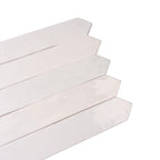 Picchetto White Gloss Ceramic Picket Tile | Tile Club