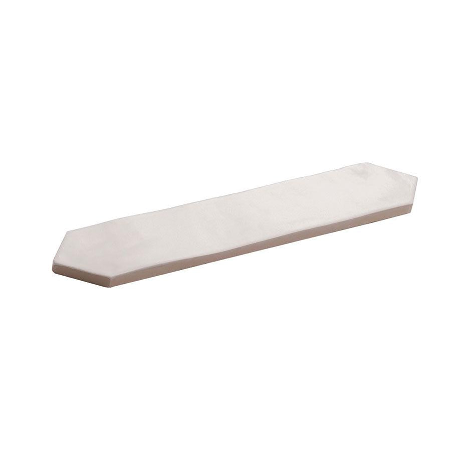 Picchetto White Matte Ceramic Picket Tile | Tile Club