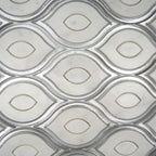 Evil Eye Carrara Marble Mosaic Tile | Tile Club