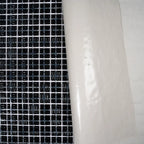 Dark Rainbow Squares Glass Pool Tile