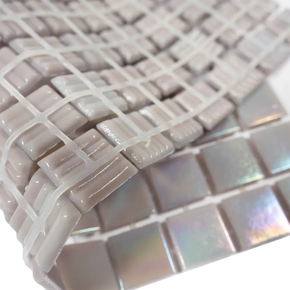 Abalone Pearl Squares Glass Pool Tile | Tile Club