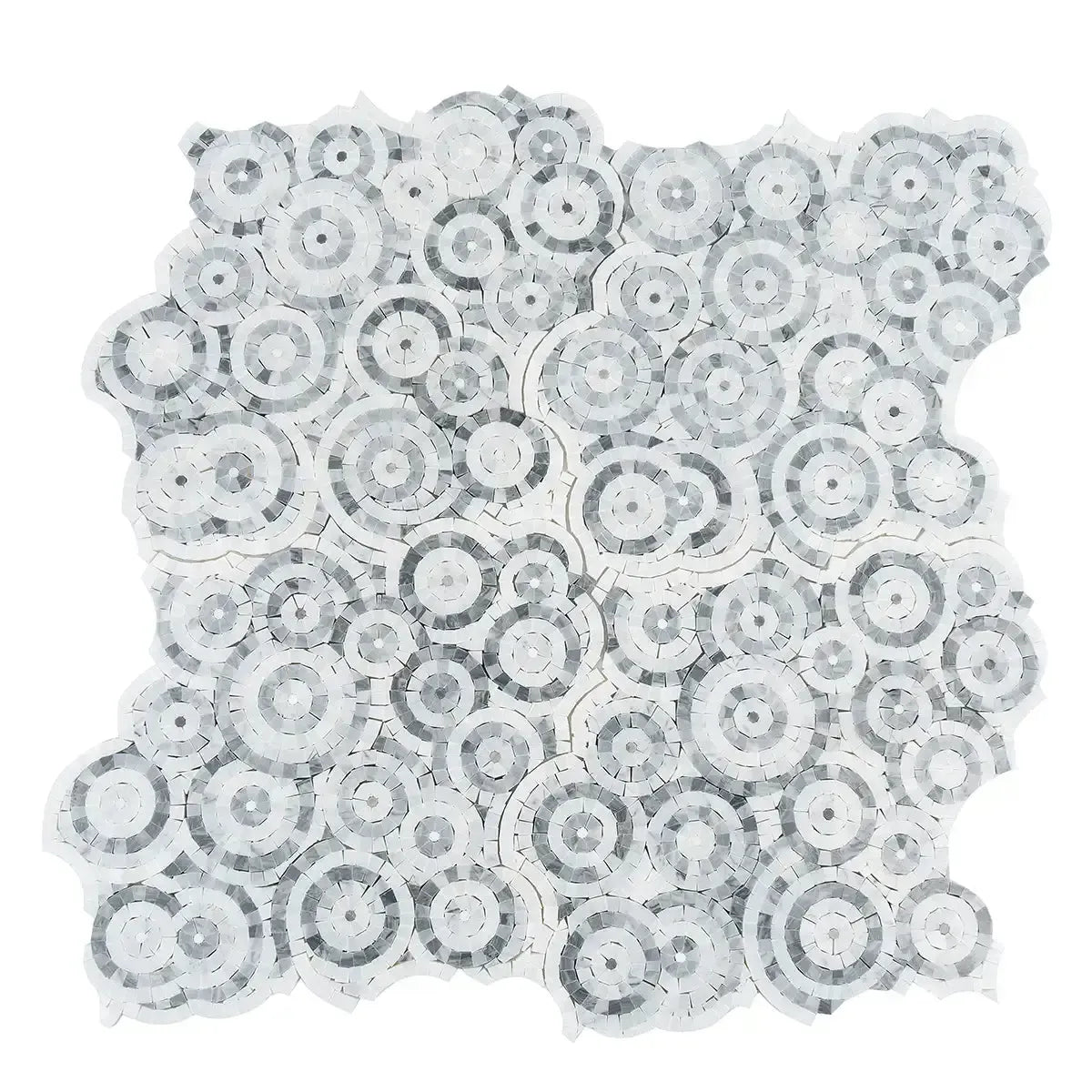 Circles Micro Mosaic Tile | Tile Club