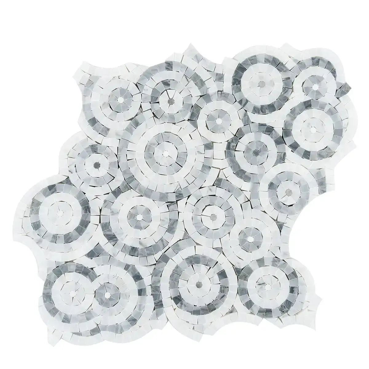 Circles Micro Mosaic Tile | Tile Club