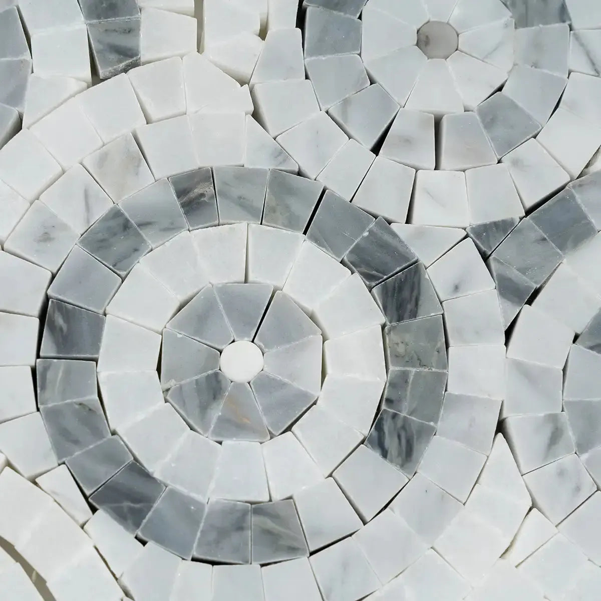 Circles Micro Mosaic Tile | Tile Club