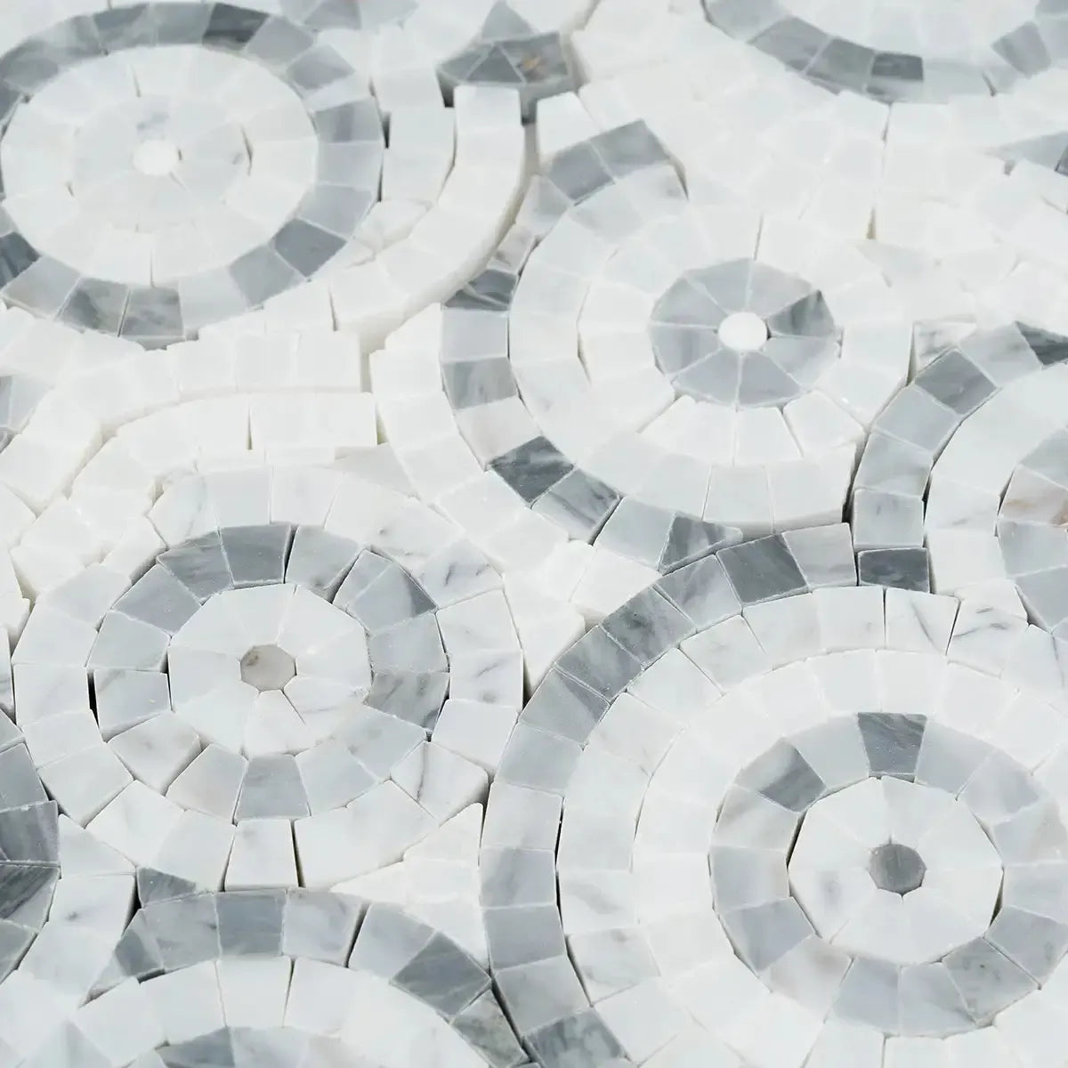 Circles Micro Mosaic Tile | Tile Club