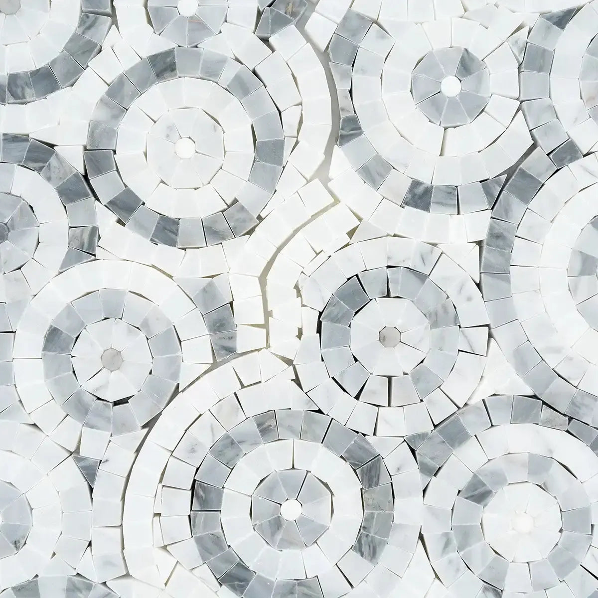 Circles Micro Mosaic Tile | Tile Club