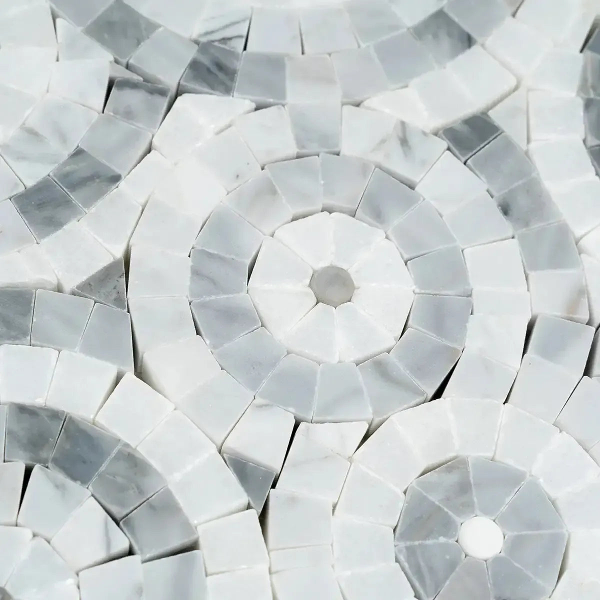 Circles Micro Mosaic Tile | Tile Club