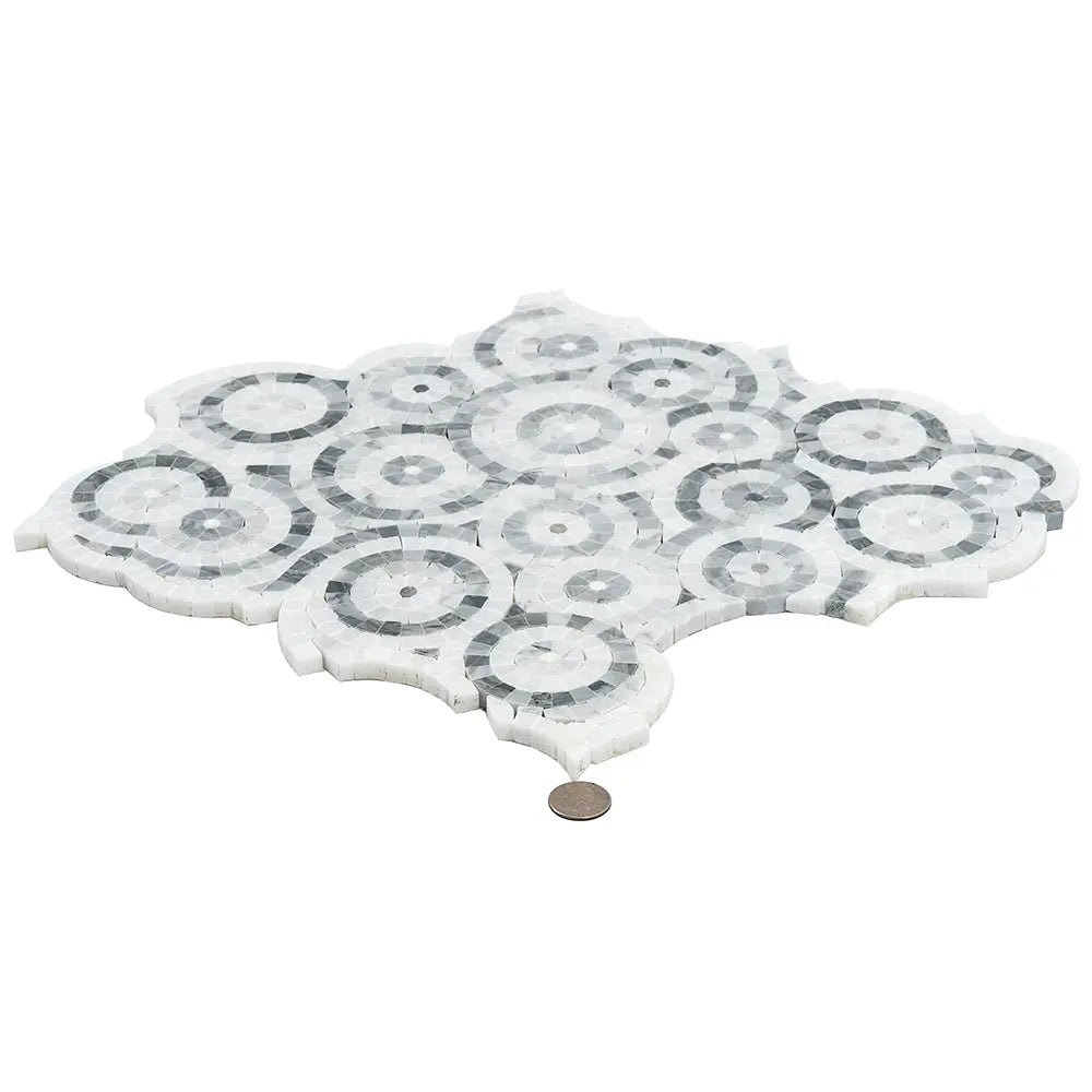 Circles Micro Mosaic Tile