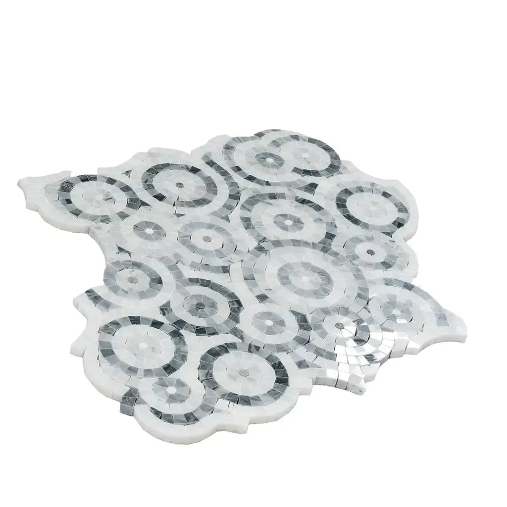 Circles Micro Mosaic Tile | Tile Club