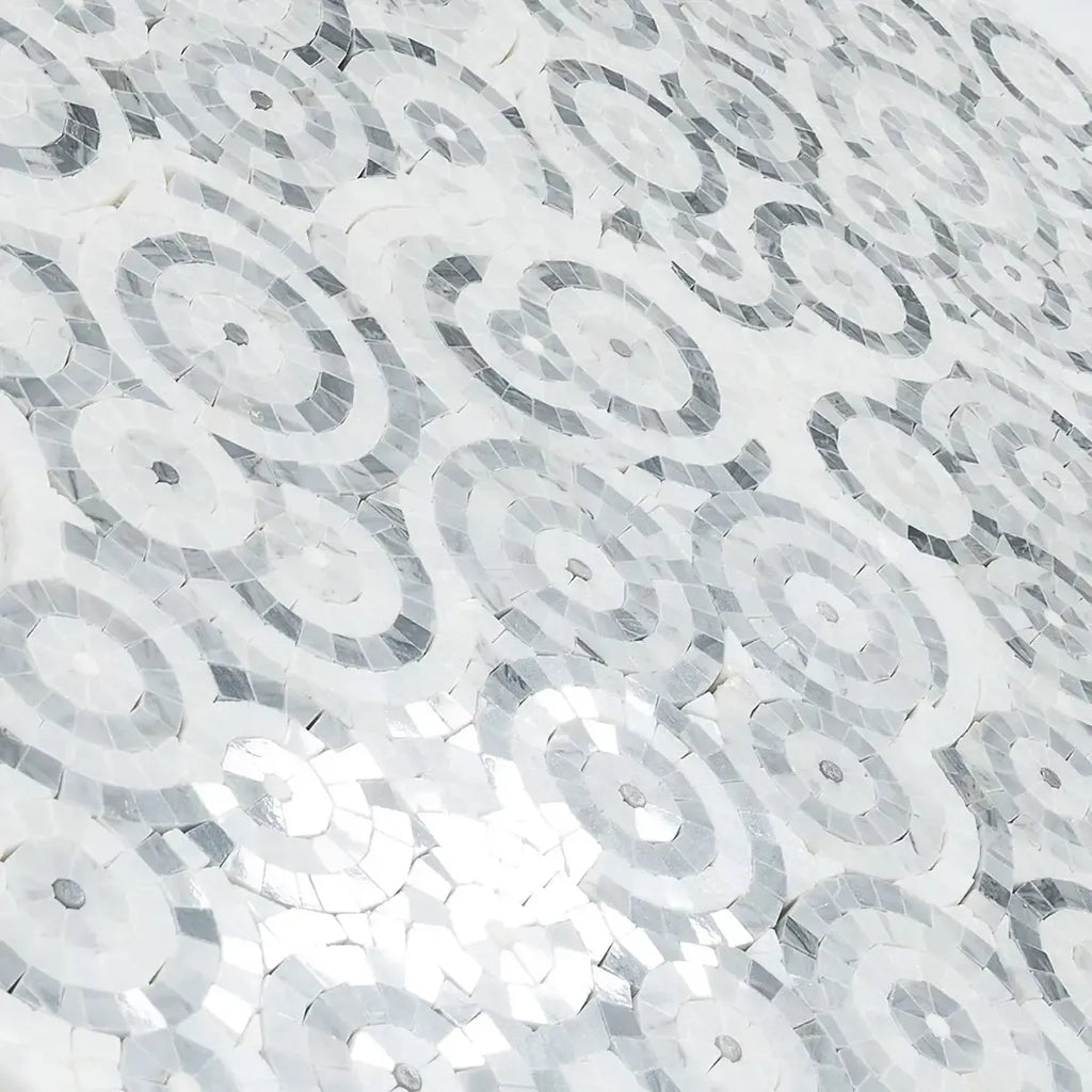 Circles Micro Mosaic Tile | Tile Club