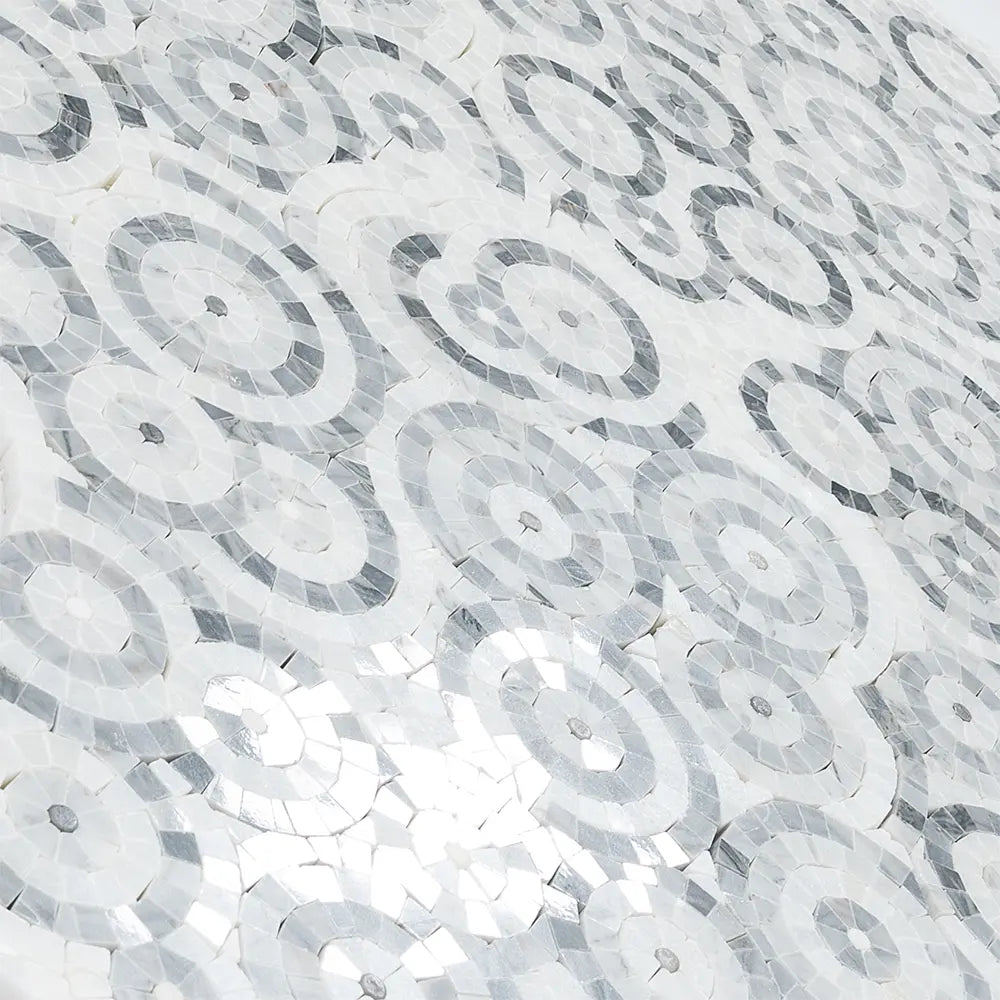 Circles Micro Mosaic Tile
