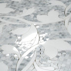Floral Dream Bianco Carrara & Thassos Mosaic Tile | Tile Club