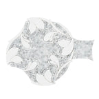 Floral Dream Bianco Carrara & Thassos Mosaic Tile | Tile Club