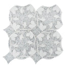 Floral Dream Bianco Carrara & Thassos Mosaic Tile