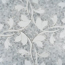 Floral Dream Bianco Carrara & Thassos Mosaic Tile