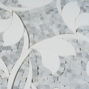 Floral Dream Bianco Carrara & Thassos Mosaic Tile