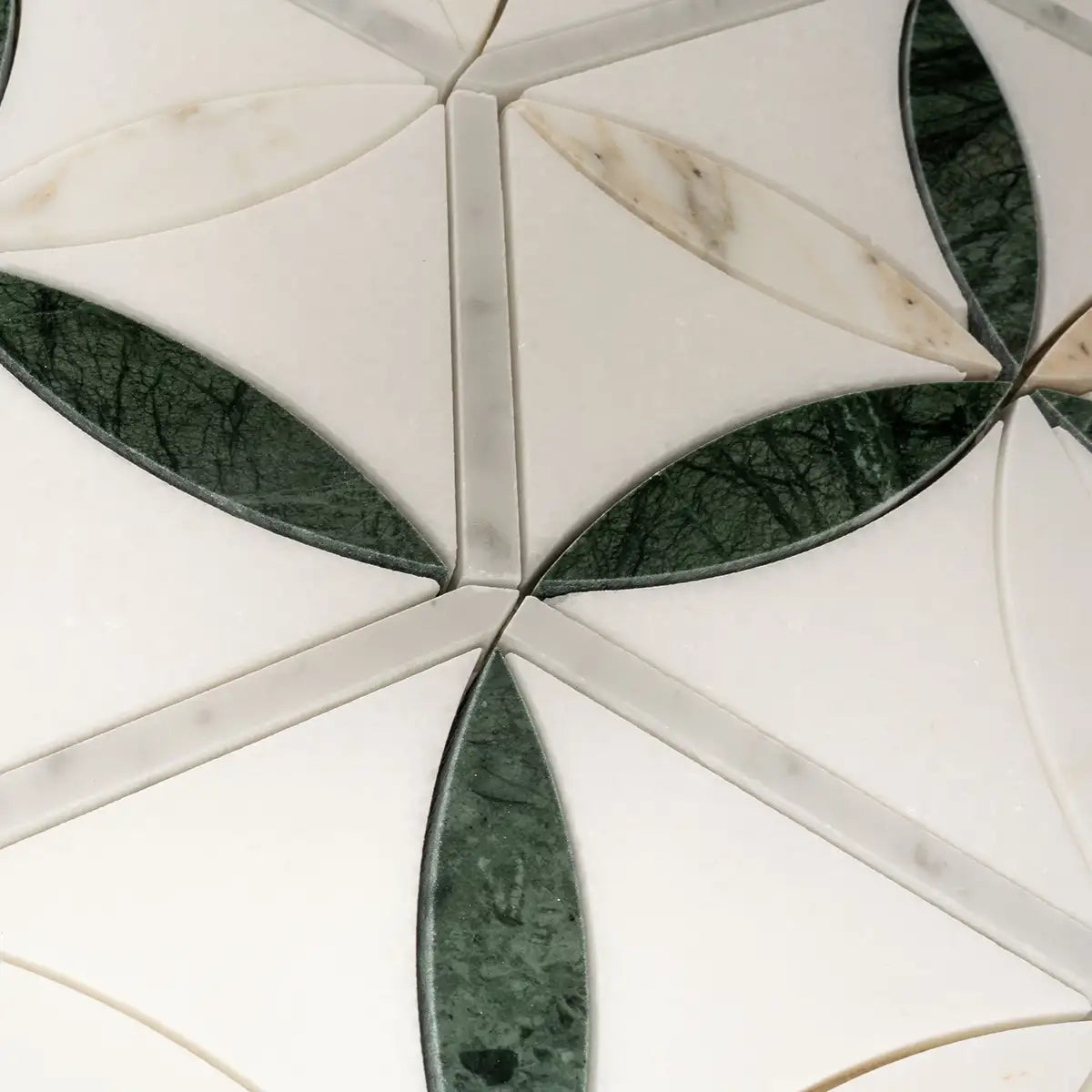 Geometria Marble Star Mosaic Tile | Tile Club